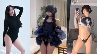 高颜值伪娘 小夜泪 飞机杯自慰 绝美颜值性感长腿 大鸡巴爆操飞机杯 精液喷射炸裂十足！